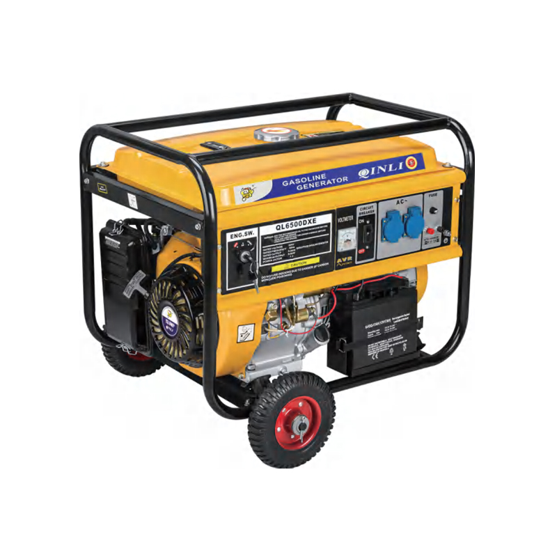 便携式电动启动汽油发电机